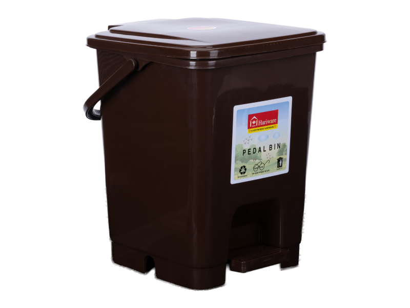 Square Pedal Bin 20L